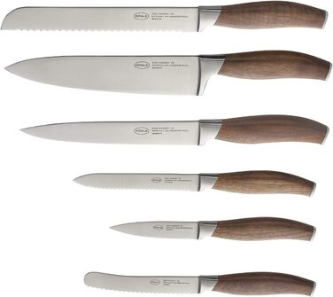 Набор ножей 6 предметов с подставкой Rosle Passion