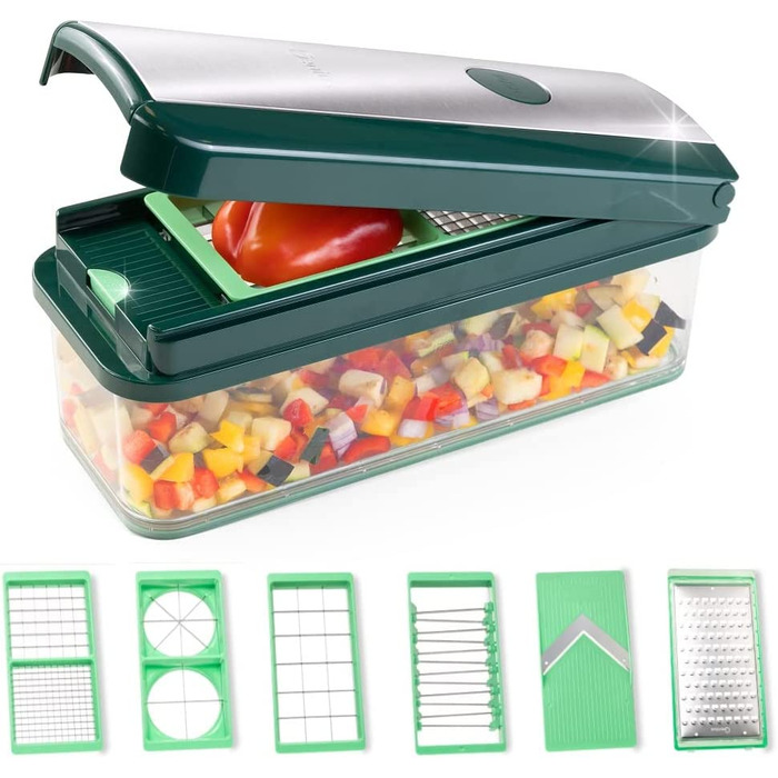 Genius Кухонная терка 15 предметов Nicer Dicer Exclusive Genius