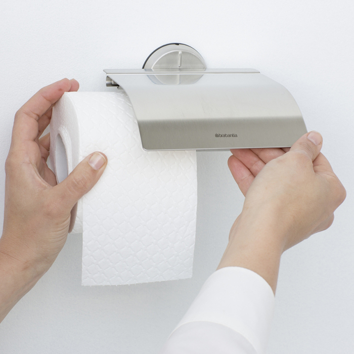 Держатель для туалетной бумаги матовый стальной Profile Brabantia