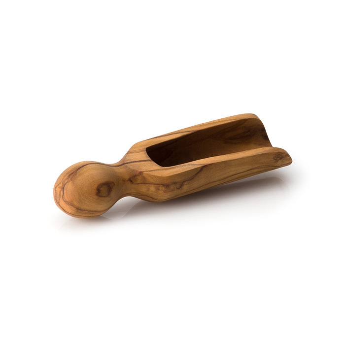 Лопатка-совок кухонная из оливкового дерева 14 см Continenta