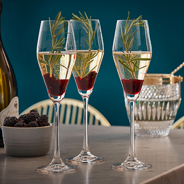 Набор бокалов для игристых вин 4 предмета