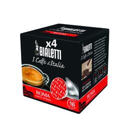 Набор капсул для кофеварки 4 упаковки по 16 шт. Roma Bialetti