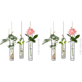 Набор подвесных ваз для цветов 6 предметов Glasseam