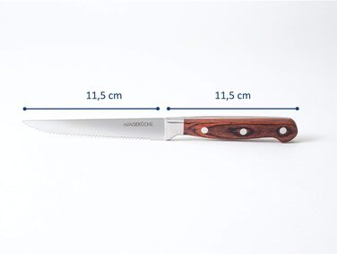 Набор ножей для стейка 6 предметов Hanseküche
