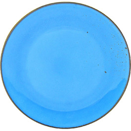 Набор тарелок из керамогранита 27 см, 6 предметов Nature Collection Blue 22060 CreaTable