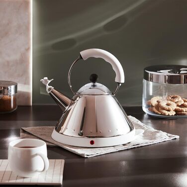 Чайник электрический 1,5 л черный/металлик Electric kettle Alessi