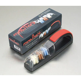 Ручная керамическая точилка для ножей Minosharp Plus 3, красно-черная, 550-BR
