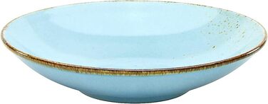 Набор тарелок для супа из керамогранита 22 см, 6 предметов Nature Collection Light Blue 22066 CreaTable