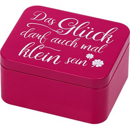 Подарочная коробка, 12 x 10 х 6 см, малиновая, Colour Splash RBV Birkmann
