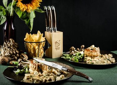 Набор ножей для стейка 7 предметов Premium Line Laguiole Style de Vie