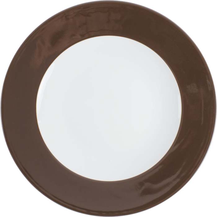 Тарелка 30 см, коричневая Pronto Colore Kahla